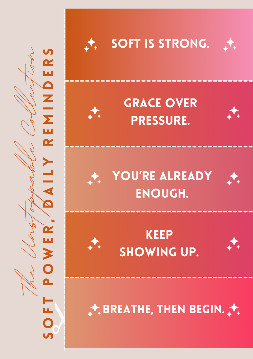 UNSTOPPABLE – Mindset, motivation and mental strength for your new era