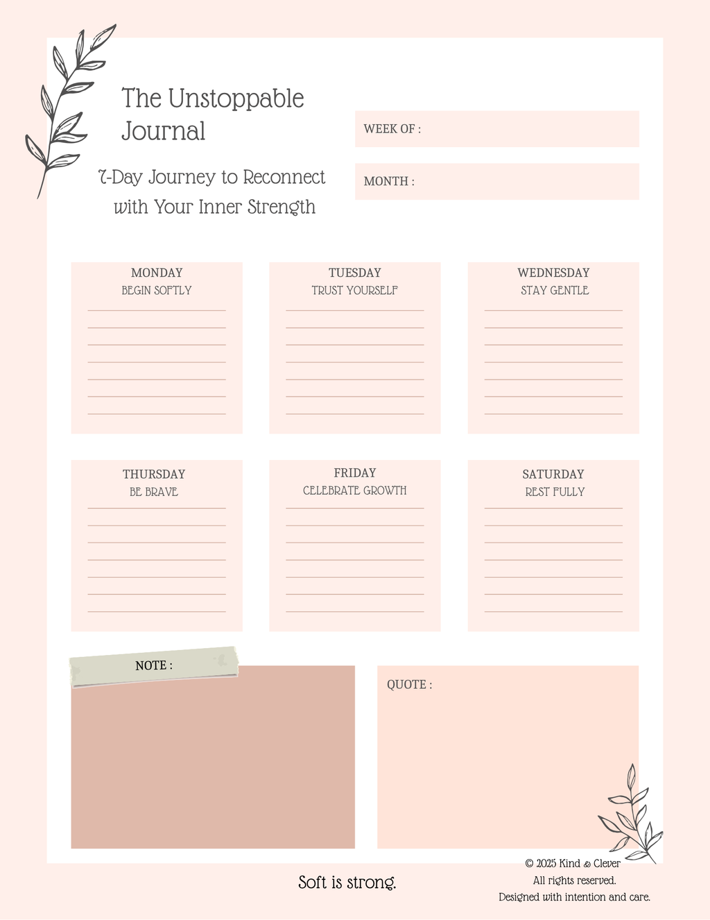 UNSTOPPABLE – Mindset, motivation and mental strength for your new era